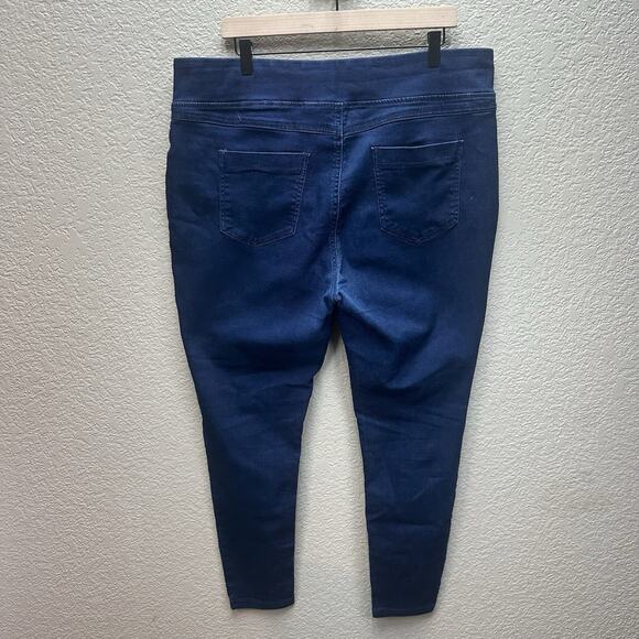 Terra And Sky Jeans Womens 1X 16W 18W Blue Denim Stretchy Plus Size Casual - Picture 6 of 13